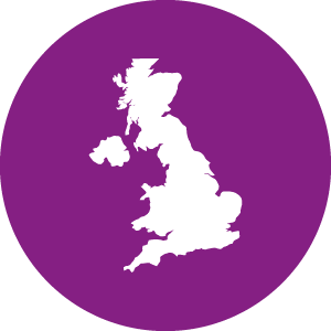 UK purple icon