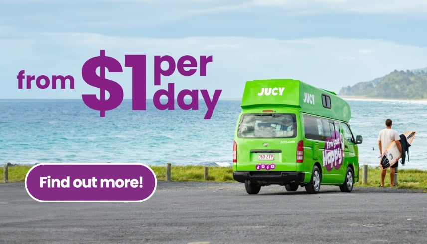 JUCY Rentals Queenstown to Auckland Relocations - JUCY Crib From $1 per Day